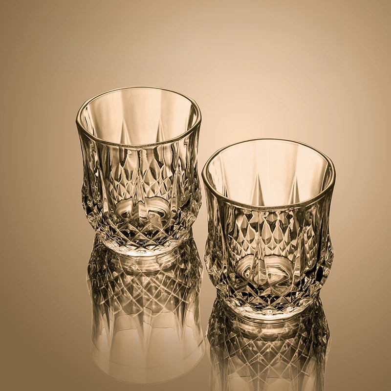威士忌酒杯洋酒杯子水晶玻璃ins风北欧古典家用啤酒高端酒具