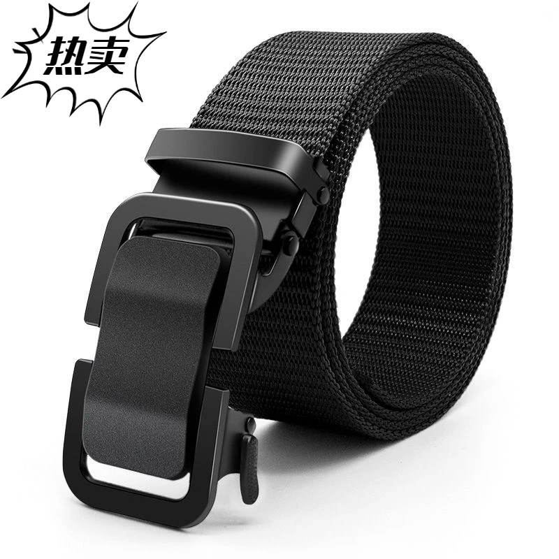 自动扣腰带扣时尚家用不勒松弛感2025爆款男款学生百搭皮带新款