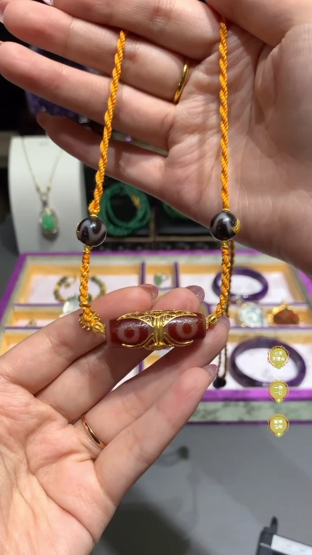 【闪购商品】玛瑙/玉髓锁骨链未镶嵌18k