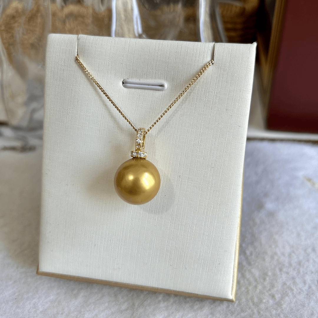 合金项链 正圆基本无暇大点位经典百搭简约不挑人款吊坠AL69