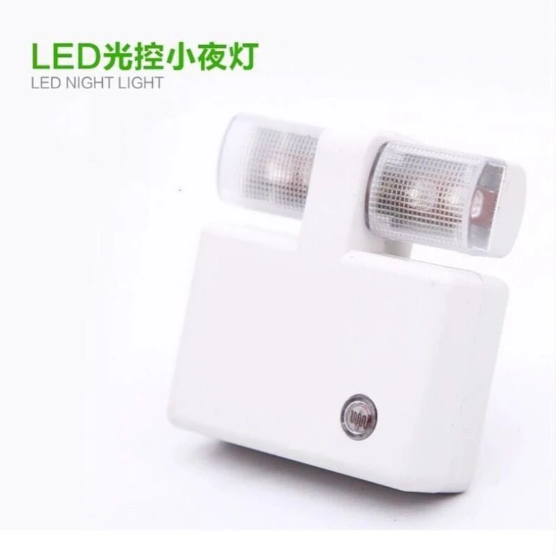 光控LED床头小夜灯1W节能走廊灯家用卫生间白光环保喂奶灯插头