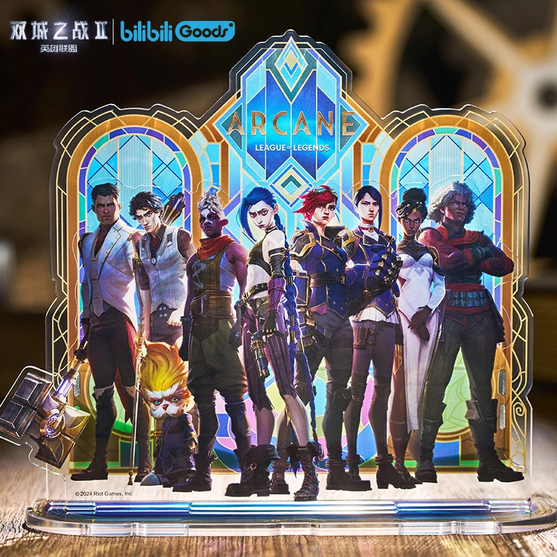 LOL英雄联盟 bilibiliGoods x双城之战人物亚克力立牌游戏周边