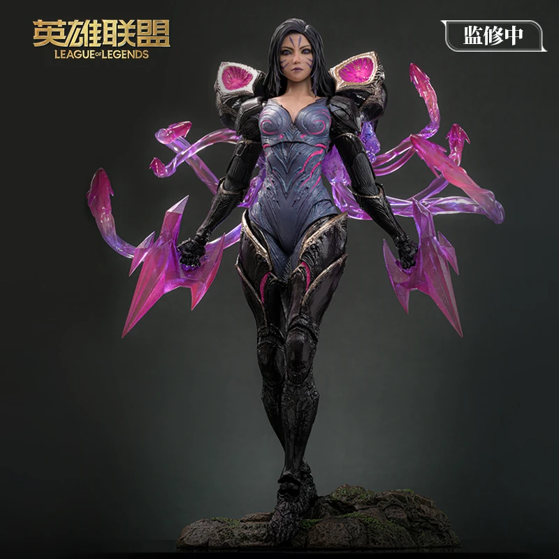 英雄联盟Hot Toys联名款虚空之女卡莎1:6比例珍藏人偶游戏周边