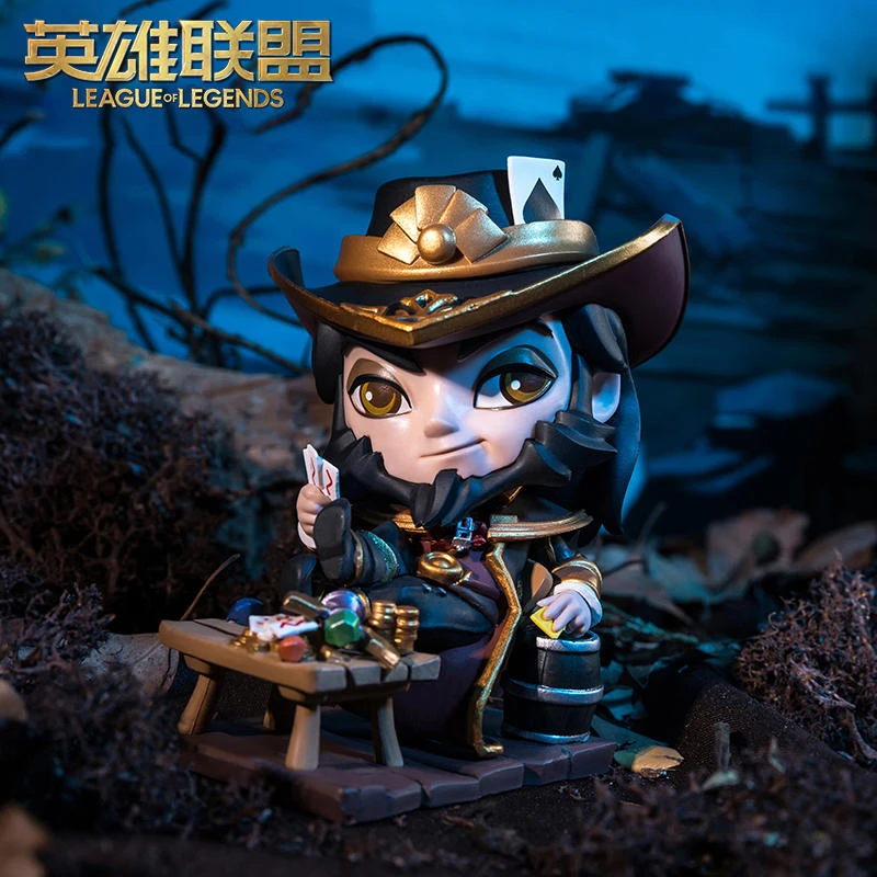 英雄联盟LOL 卡牌大师 崔斯特 手办 游戏周边 官方正品