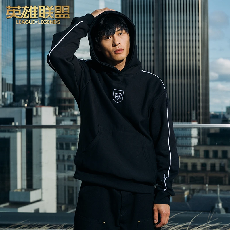 英雄联盟LOL 2024英雄联盟全球总决赛卫衣情侣百搭连帽帽衫周边