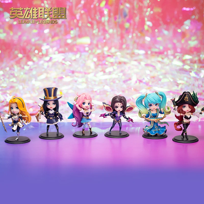 英雄联盟LOL 万代2024联名Q版系列手办盲盒游戏周边