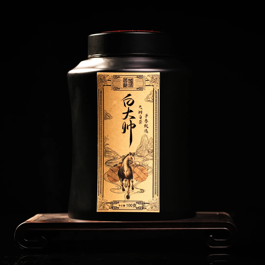 普驼号白大帅2023早春大树白茶散茶100g-云南白茶
