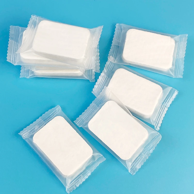 纹绣压缩棉片加厚珍珠纹化妆棉湿敷脸部旅行便携卸妆棉美容院专用