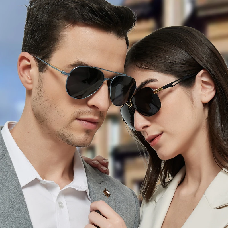 （500-599）偏光太阳镜男防紫外线墨镜开车专用驾驶钓鱼防蓝光眼镜