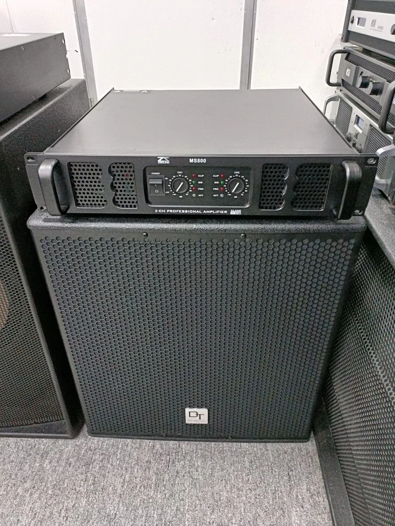 德国DT  18寸大功率低音炮➕功放，不包邮