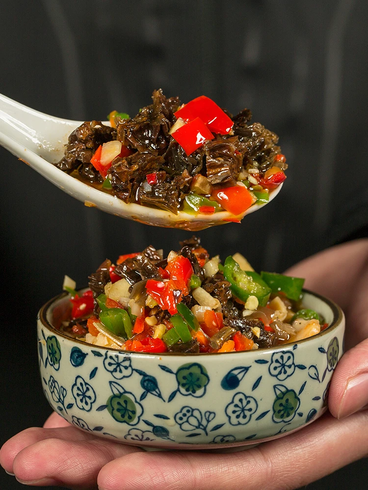 【畲土丰】香辣茄子干咸菜拌饭酱菜干腌制下饭菜罐装