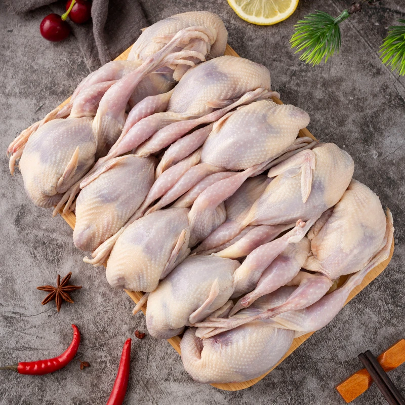 鹌鹑冻鲜鹌鹑肉批发新鲜现杀冷冻生骨肉生鲜烧烤鹌鹑鸟商用 20只