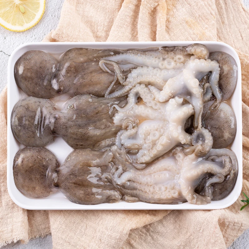 去内脏八爪鱼鲜活冷冻八带鱼新鲜章鱼生鲜短腿八抓鱼爆头海鲜望潮