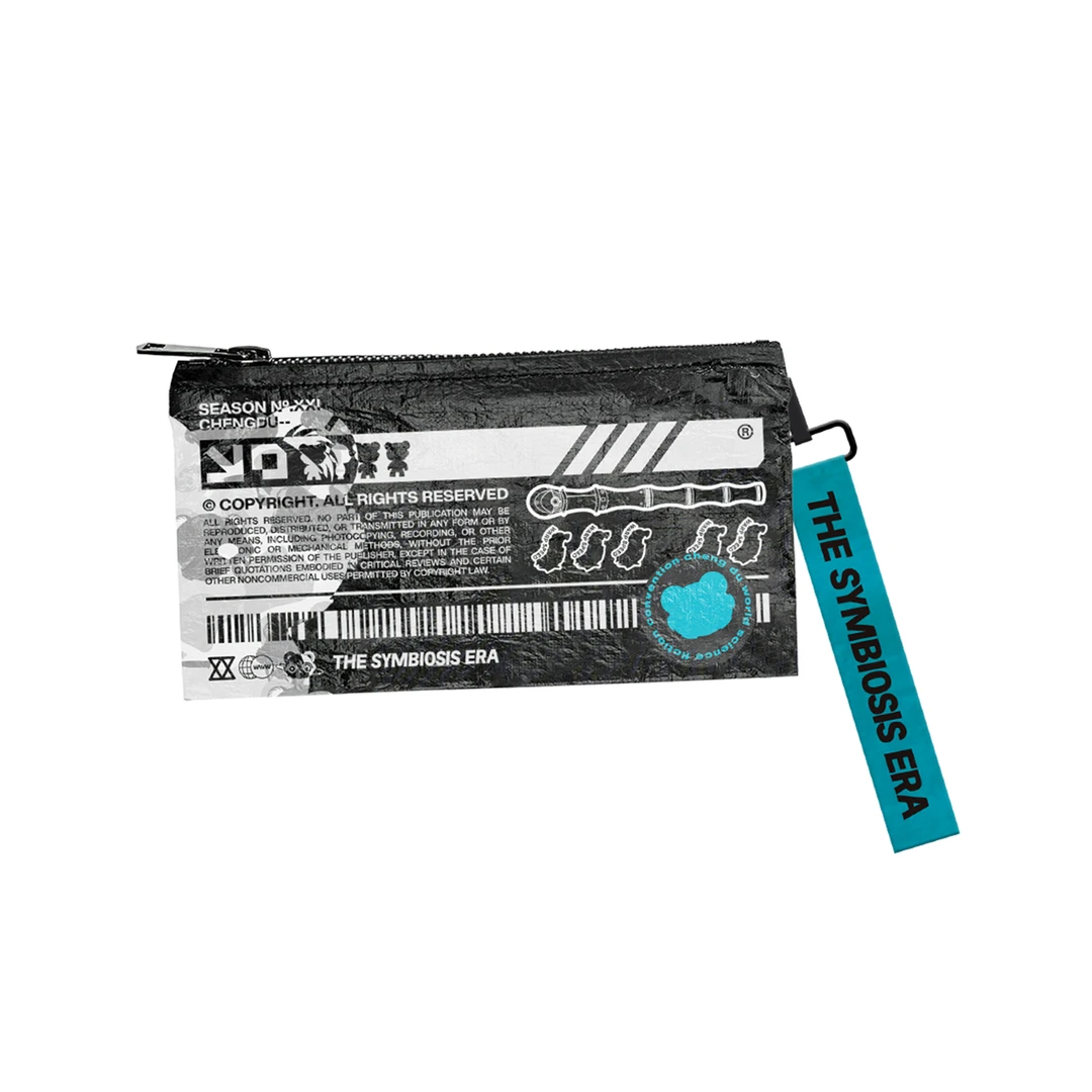 科梦熊猫个性创意手拿收纳包