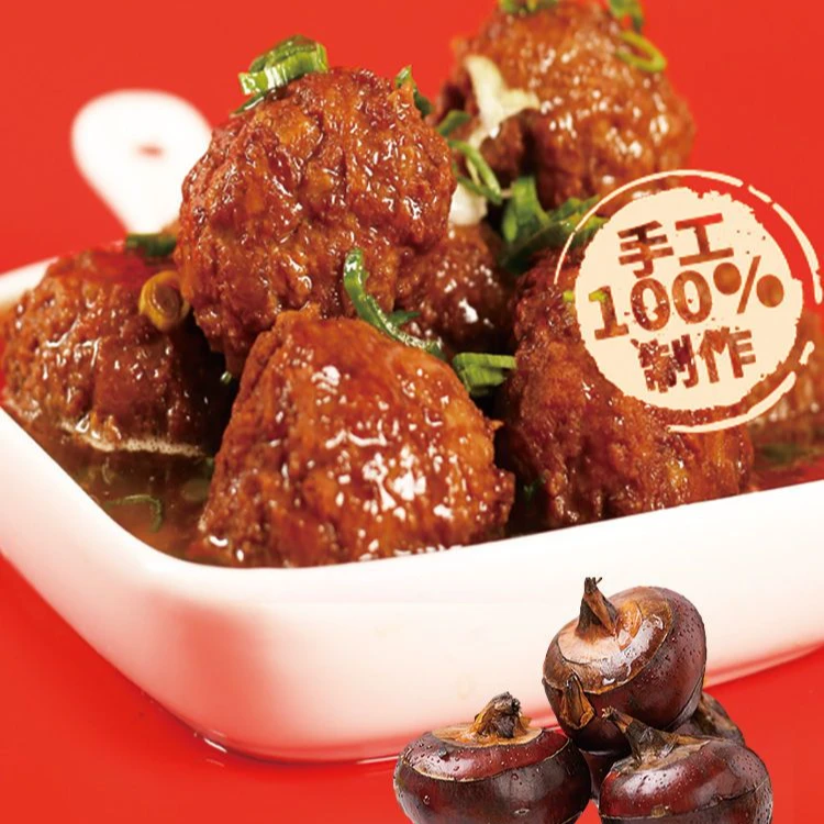 今世鹏-马蹄狮子头60g*8(含卤汁)500g熟食预制菜
