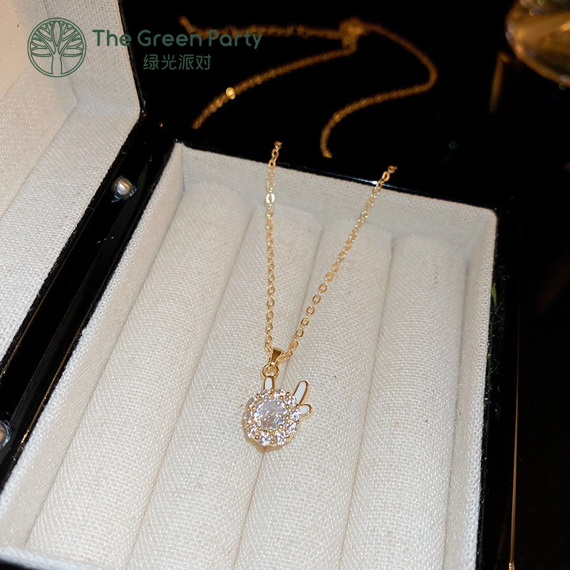 项链 TheGreenParty2024秋冬个性日韩女款项链