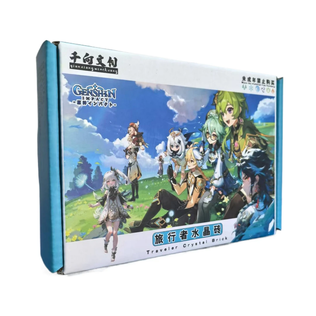 （许愿）千向工作室-原神主题水晶砖-卡牌盲盒