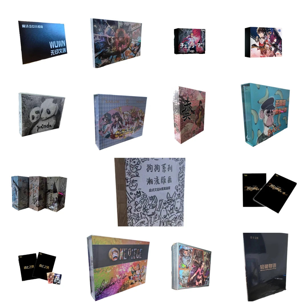 （福福）普卡一盒 动漫卡牌 混合IP 随机发 -卡牌盲盒