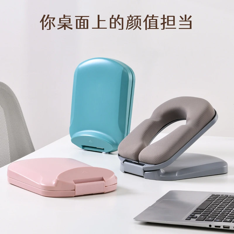 办公室午睡枕成人趴趴枕学生午睡神器可折叠午休趴睡枕头冰丝便携