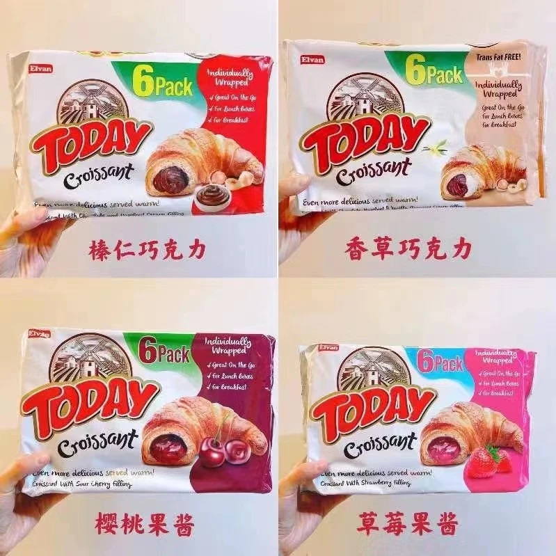 ELVAN樱桃味夹心牛角面包