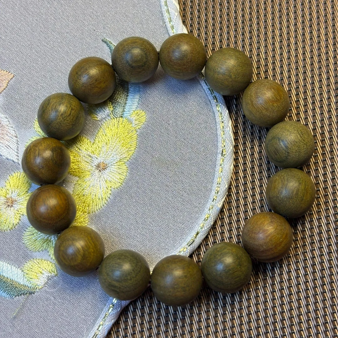 阿根廷绿檀1.5单圈手串