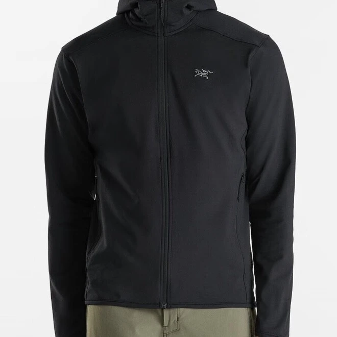 始祖鸟 Kyanite LT Hoody 男款 轻薄休闲连帽抓绒衣外套