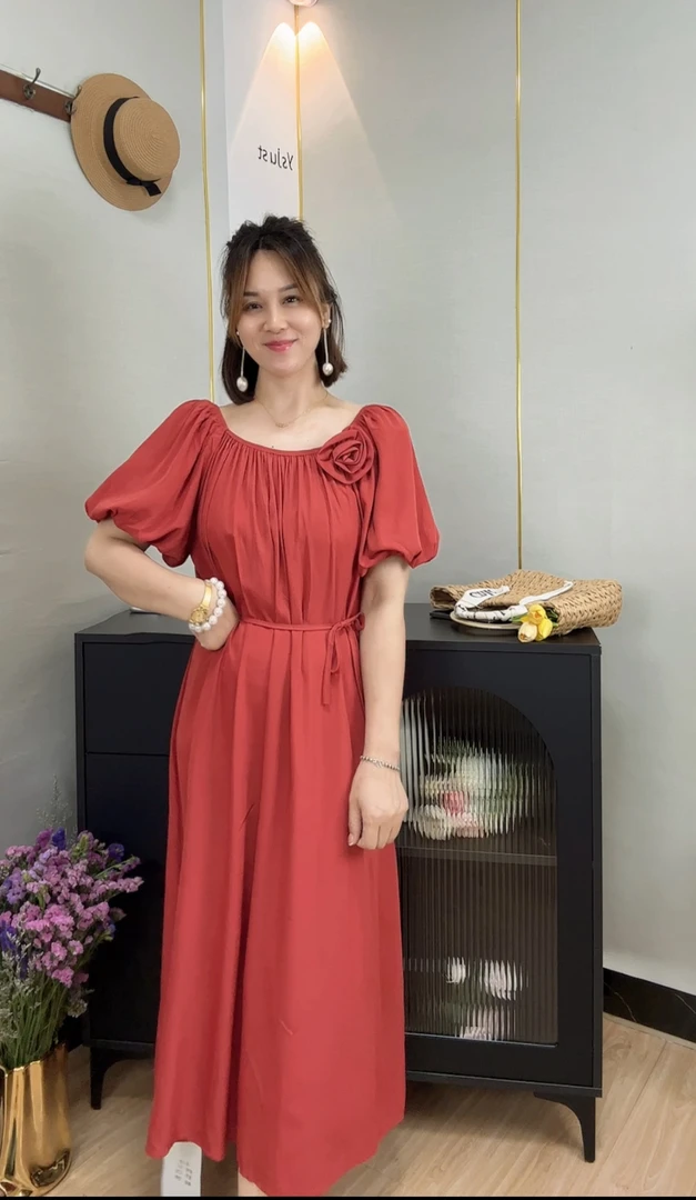 夏季新款可两穿韩版轻薄系带宽松连衣裙显瘦气质复古大码