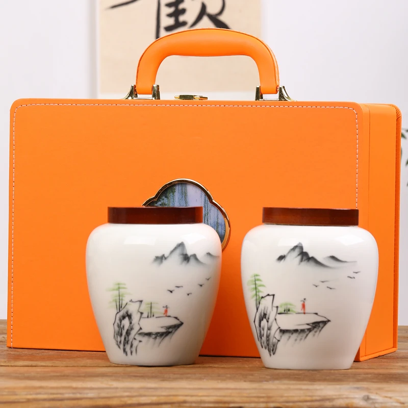 【双瓷罐礼盒装】金骏眉红茶 新茶 武夷花果香蜜香型茶叶武夷红茶