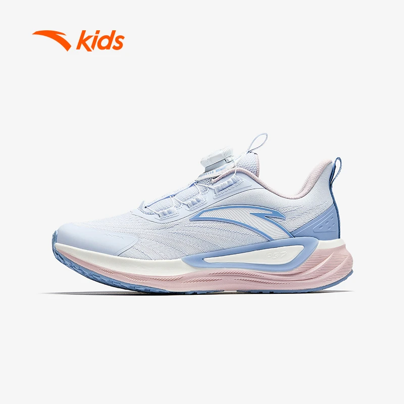 安踏儿童女孩运动鞋鞋中大童新款跑步鞋防滑耐磨运动鞋