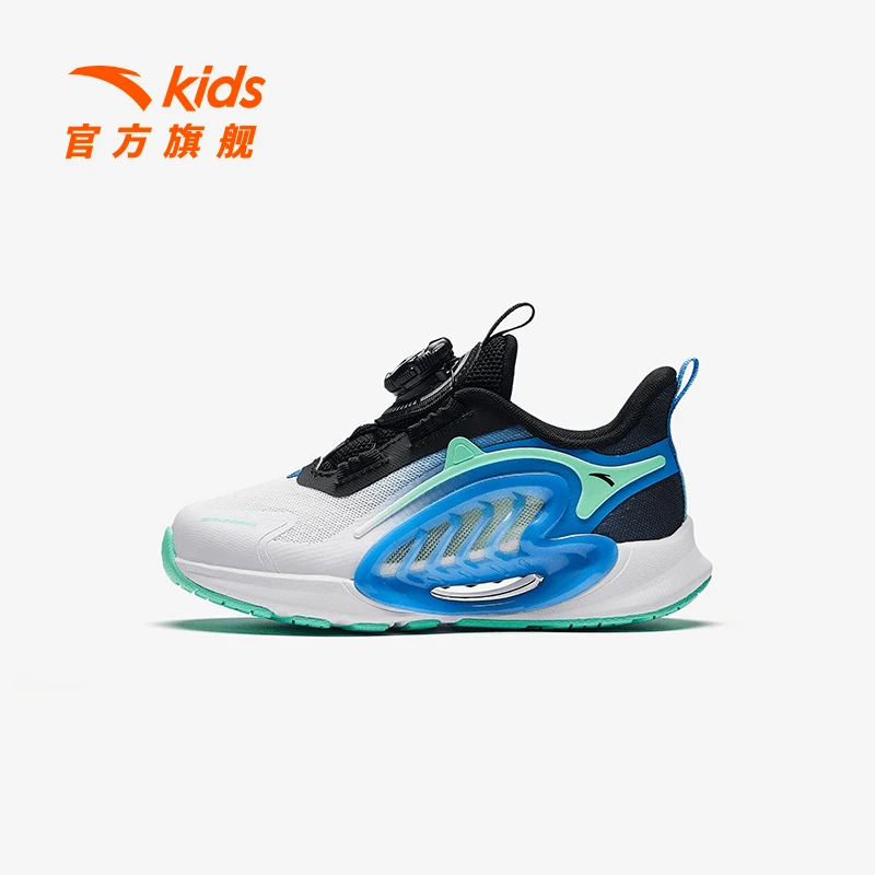 安踏儿童2025年逐月2男小童舒适运动百搭款跑步鞋