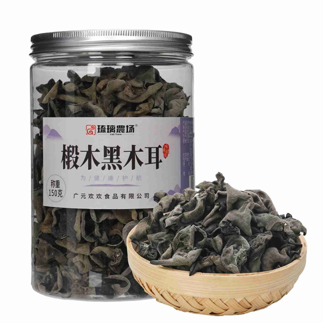 【菌之香味】椴木黑木耳干货150g种植生长羊肚菌食用新鲜鲜美