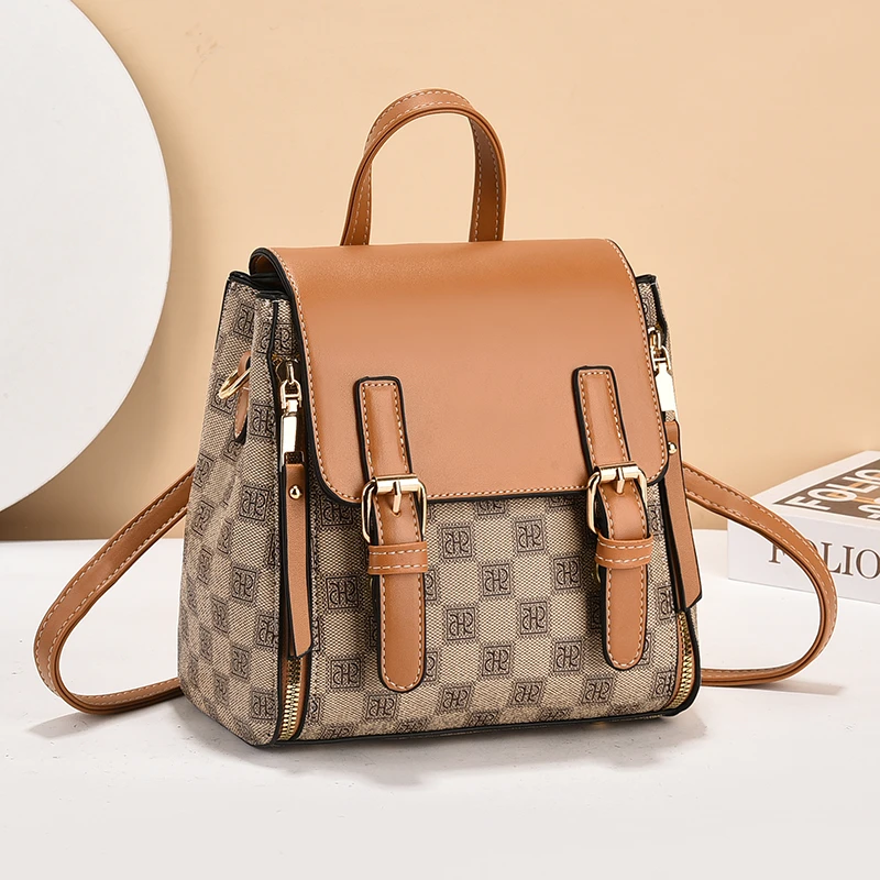 冬季网红小包包女包新款2025时尚双肩包网红小背包百搭单肩斜挎包