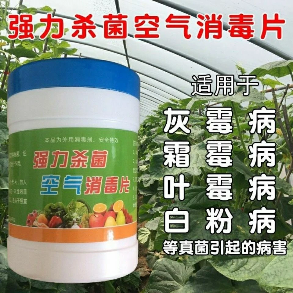 大棚空气消毒片强力杀菌熏棚预防灰霉霜霉叶霉白粉大棚专用正品