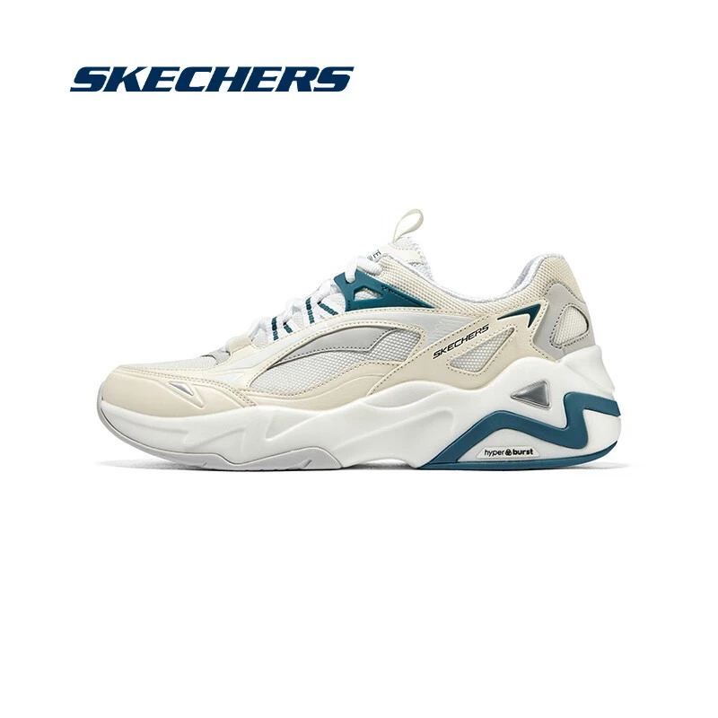 SKECHERS/斯凯奇2023新款男运动鞋休闲鞋舒适复古老爹鞋熊猫鞋