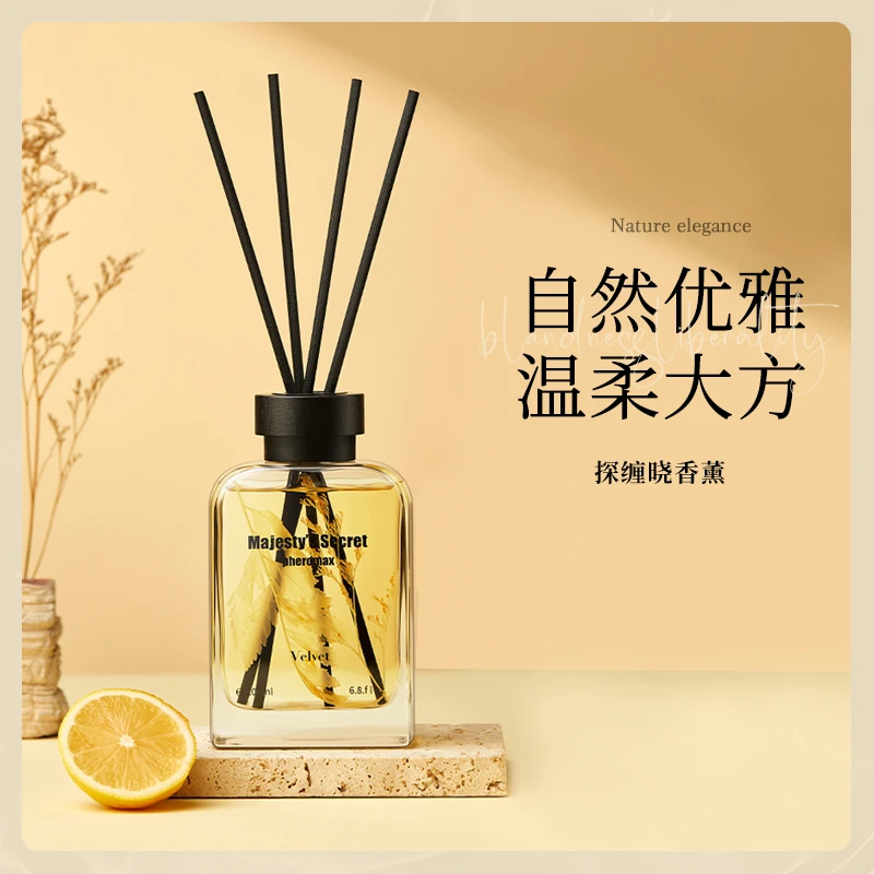 大内密探—缠晓卧室品客厅干花无火精油藤条香薰持久留香清新淡香