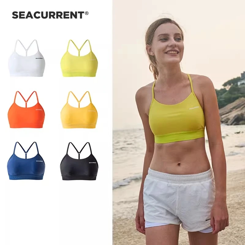 SEACURRENT女短背心Kiki防晒胸运动潜水速干冲浪打底衣barrel同款