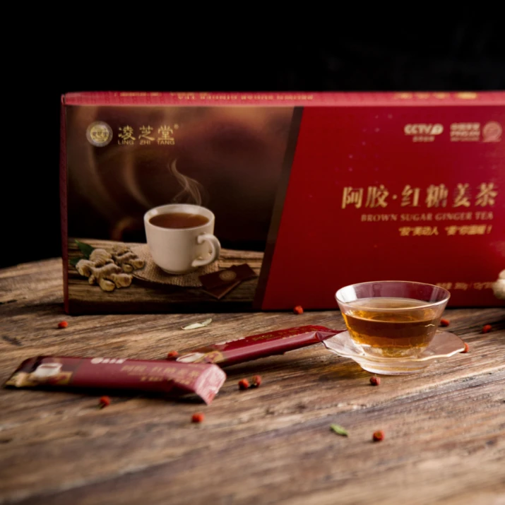 凌芝堂阿胶红糖姜茶胶美动人姜你温暖送女友姜汤汁