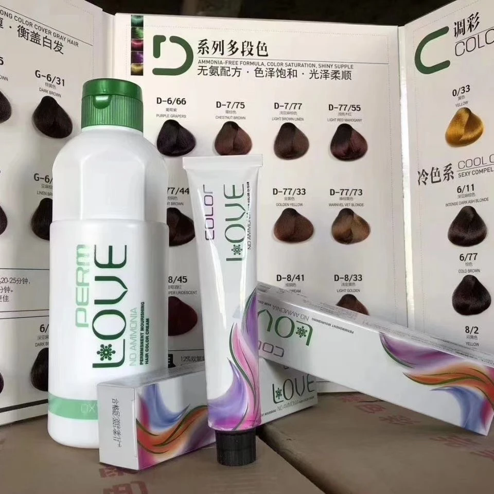 浩鑫无氨翡翠染发廊专用（拍一发十）