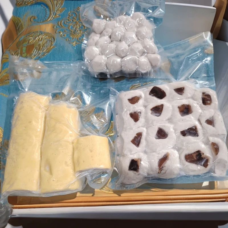 （春卷香杏肉丸混搭款）过年过节必备客家龙川美食