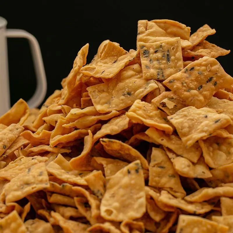 手工麻叶子传统零食河南安徽山东特产酥脆香