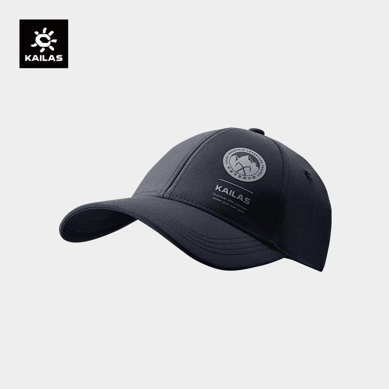 Kailas/凯乐石男士时尚户外百搭夏季透气速干遮阳春夏文化棒球帽