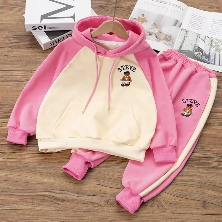 糖豆家童装男童女童春秋新款运动套装裤子上衣链接