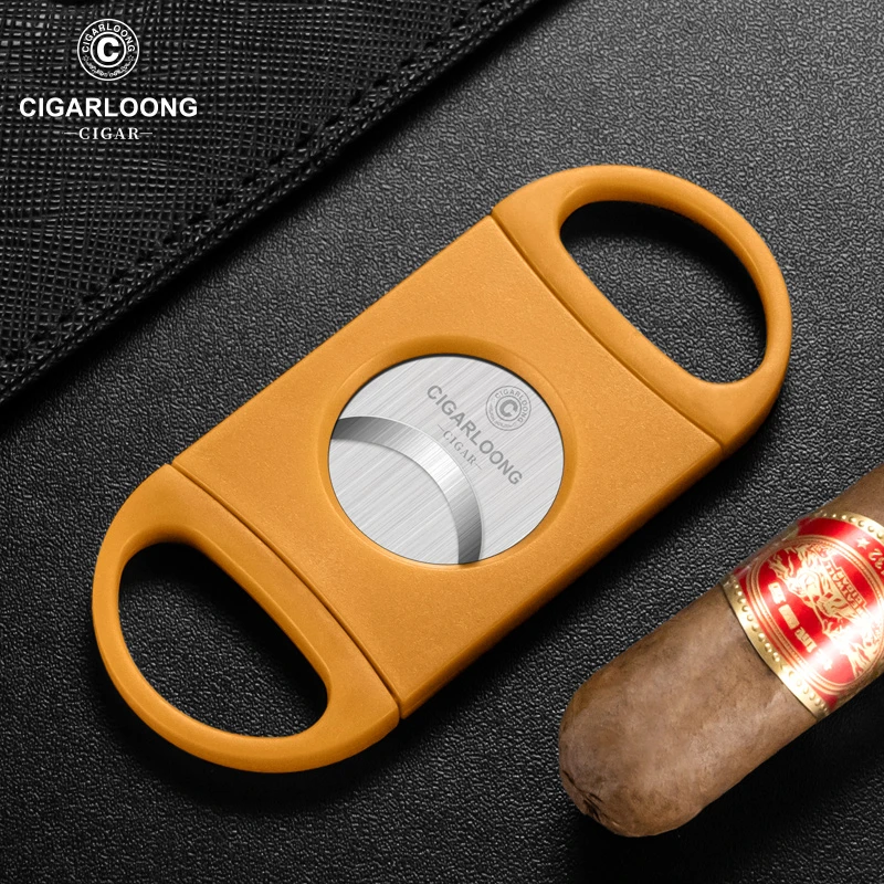 CIGARLOONG茄龙雪茄刀合金锋利不锈钢刀刃大口径雪茄剪CE-23LZ3