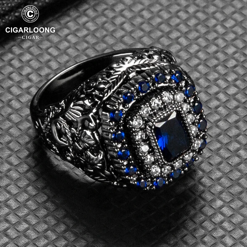 停产+坤茄龙雪茄戒指雪茄钻带雪茄烟钻便携礼盒包装CLX-22DT2