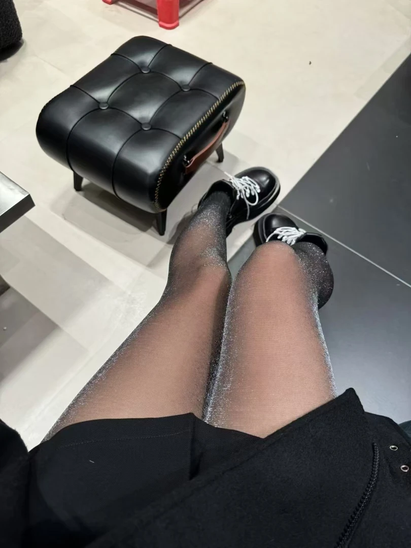 李coco胶囊亮闪闪打底袜