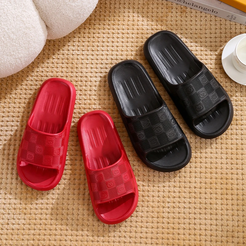 拖鞋女夏室内防滑浴室情侣软底耐磨防臭休闲韩版一字家居家用拖鞋