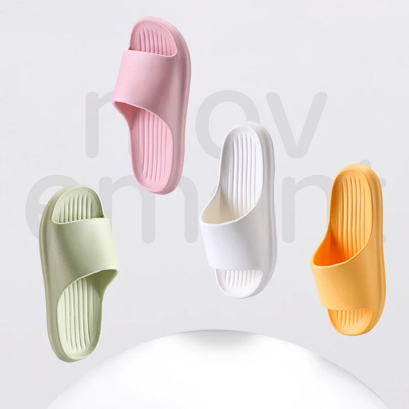 拖鞋女夏室内家居情侣网红软底居家防滑浴室轻便简约时尚一字拖鞋