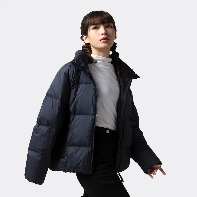 HIGHROCK/天石【专属】轻量休闲防寒立领羽绒服女时尚保暖外套V186