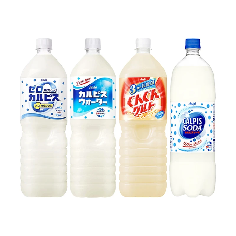 日本进口可尔必思饮料 乳味/碳酸/乳酸菌/加钙饮料大瓶