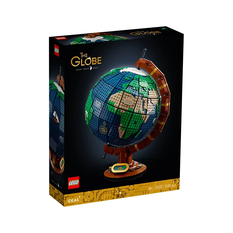 乐高LEGO积木 地球仪 21332 生日礼物男女孩玩具